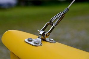 selective focus photography of yellow machine